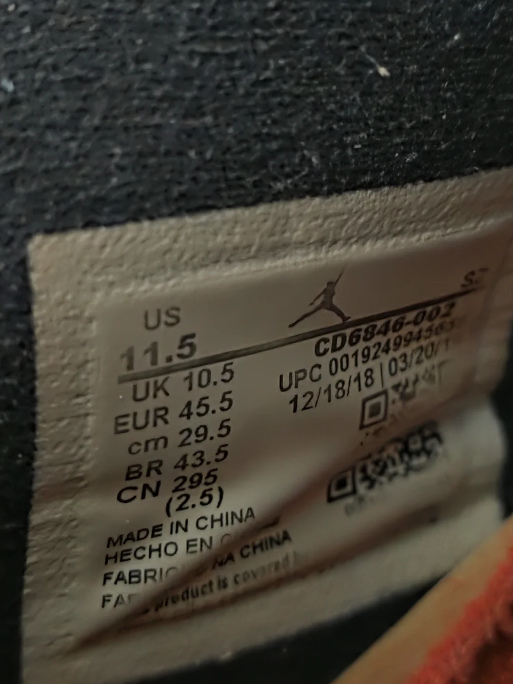 Jordan athletic sneakers